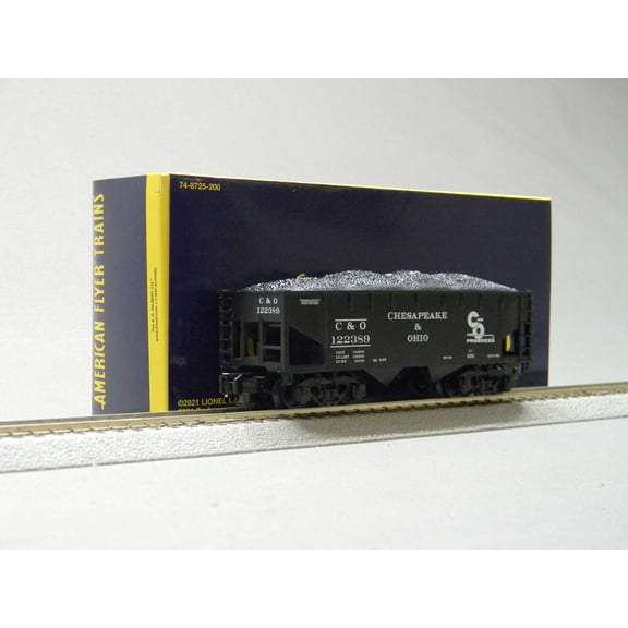 Lionel American Flyer Chesapeake & Ohio 2 Bay Hopper #122389 S Gauge 2119261