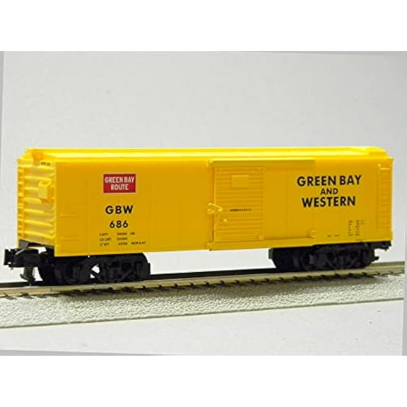 Lionel American Flyer Green Bay & Western Boxcar #686#2019081