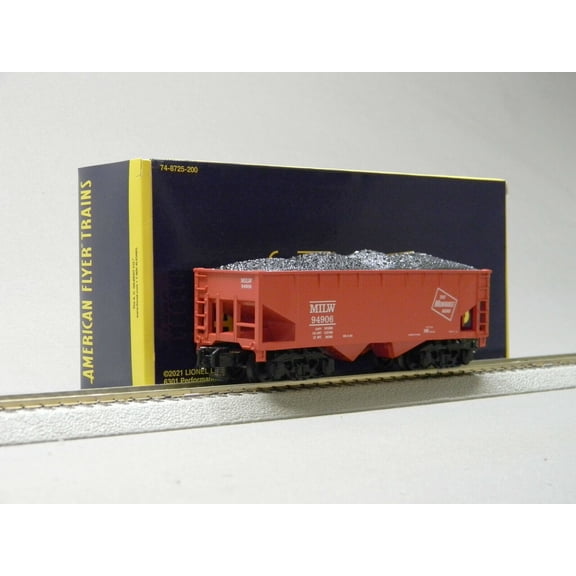 Lionel American Flyer Milwaukee Road 2 Bay Hopper #94906 S Gauge 2119285