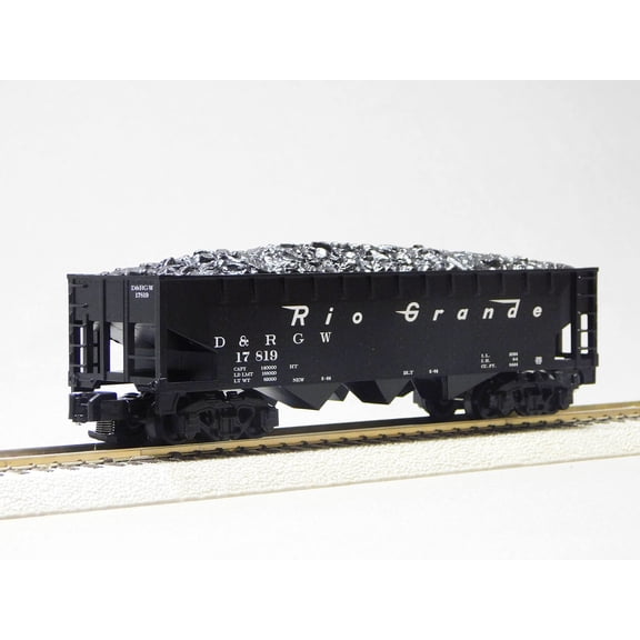 Lionel American Flyer Rio Grande 3 Bay Coal Hopper #17819 S Gauge
