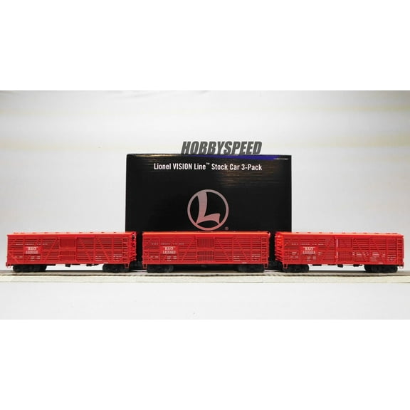 Lionel Baltimore & Ohio VISIONLINE Stock CAR 3 Pack #110015, 110023, 110034 O Gauge