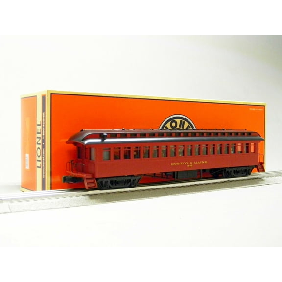 Lionel Boston & Maine Railroad Wood Passenger 2 Pack #2 O Gauge 2227100