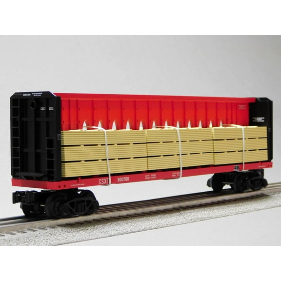 Lionel CSX Standard O CENTERBEAM FLATCAR #600700 O Gauge 2343071