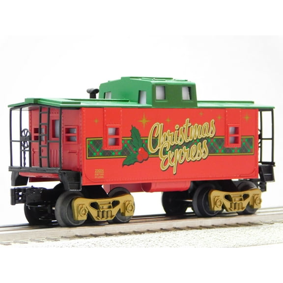 Lionel Christmas Celebration Caboose w Interior Lights O Gauge 2223020-C