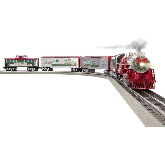 Lionel Christmas Light Express LionChief Bluetooth 5.0 Train Set for Ages 14+