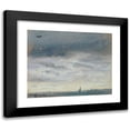 thumbnail image 1 of Lionel Constable 24x20 Black Modern Framed Museum Art Print Titled - A Grey Day (ca. 1845), 1 of 5