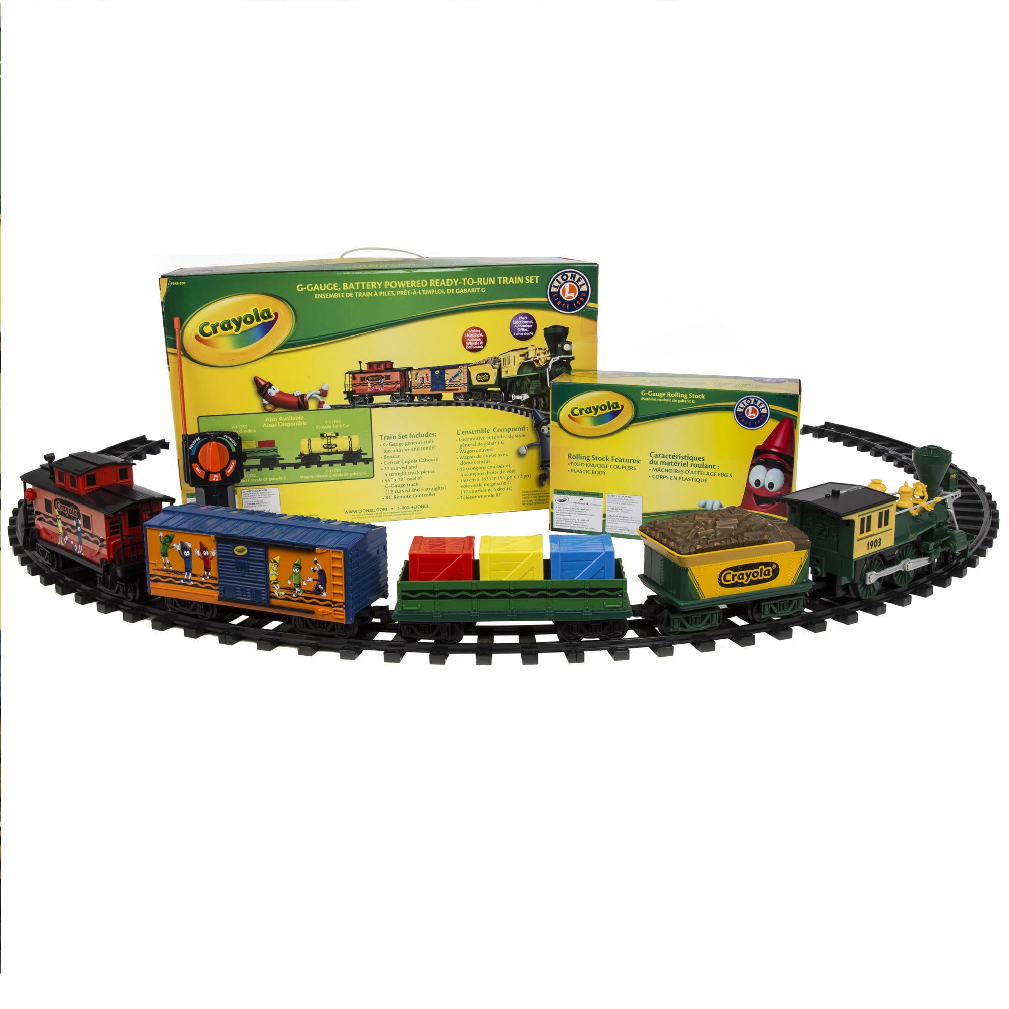 Lionel crayola sale train set