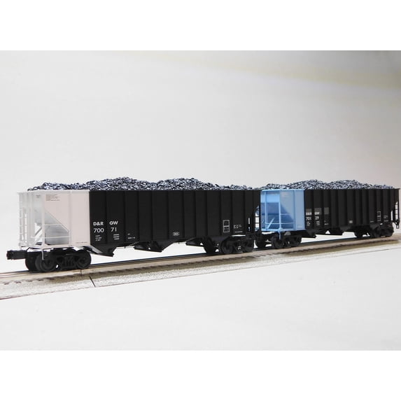 Lionel Denver & Rio Grande 100 TON Hopper 2 Pack #70071 & #70129 O Gauge 2326099