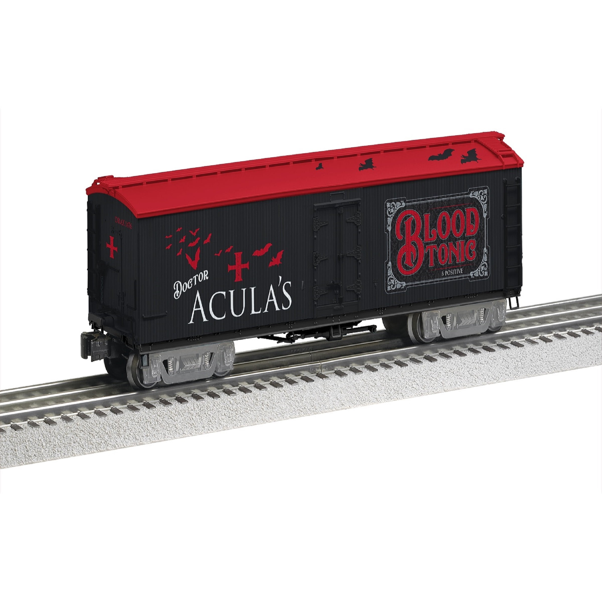 Lionel Dr. Acula's Blood Tonic Milk Car #1476 Model Train Rolling Stock ...