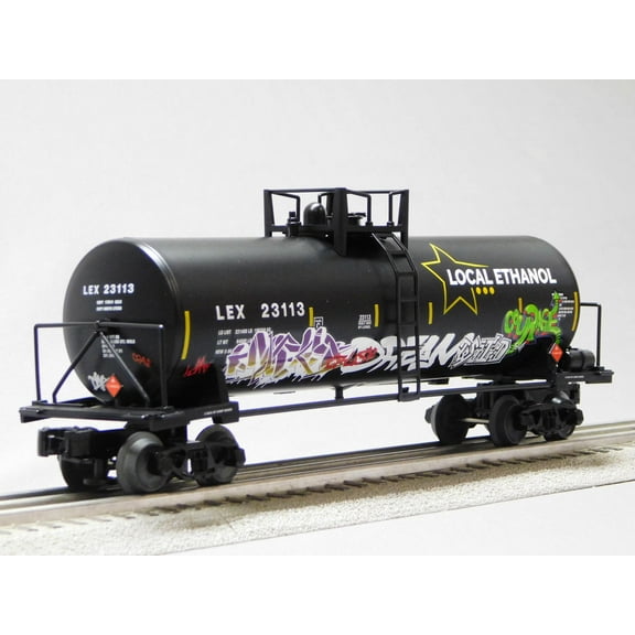 Lionel Graffiti UNI-Body Tank CAR O Gauge 2223110-T