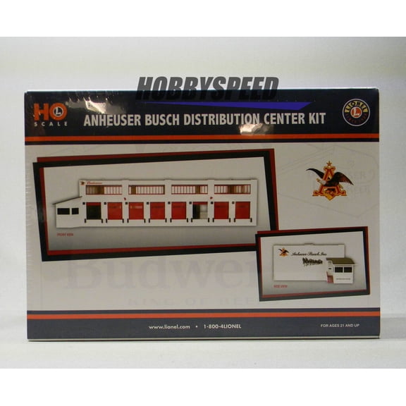 Lionel HO Scale ANHEUSER Busch Distribution Center KIT 2167090