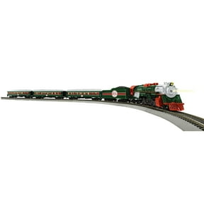 Lionel HO Scale Christmas Express Electric Model Train Set with Remote and Bluetooth Capability