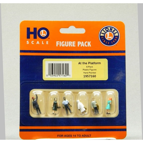 Lionel HO Scale at The Platform Figures 6 Pack 1957160