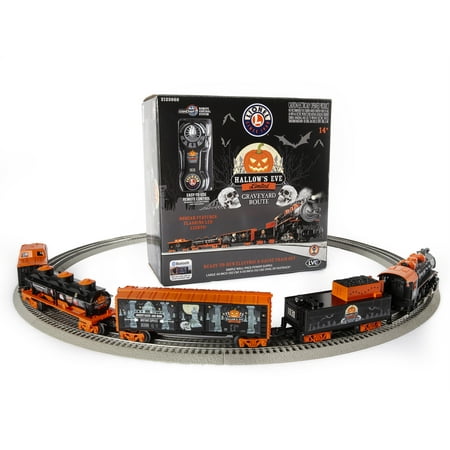 Lionel Hallows Eve Express Electric O Gauge Train Set with Remote and Bluetooth 5.0 Capability