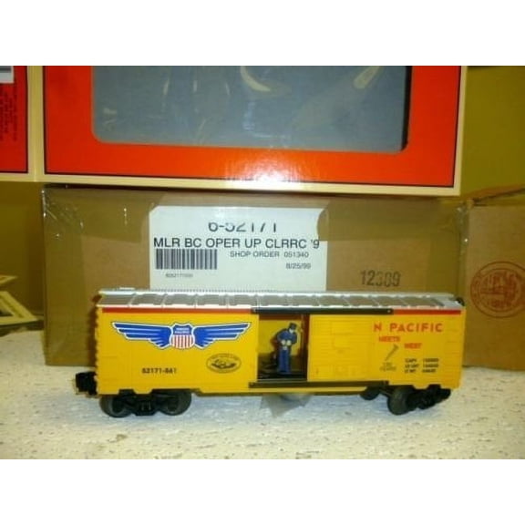 Lionel LIMITED PRODUCTION 52171- CHICAGOLAND RR CLUB U.P. UNCLE HERB BOXCAR-0/027