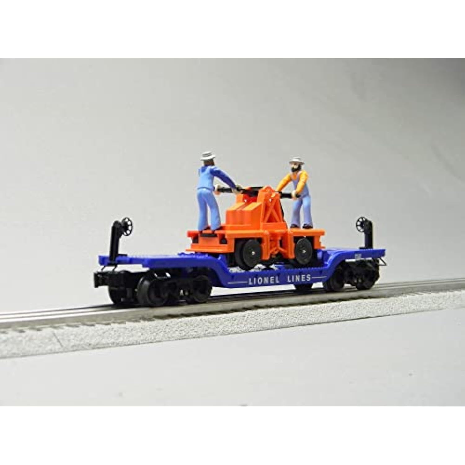 Lionel Lines Flatcar With Handcar - Dual Train Car Set For Model Railroads