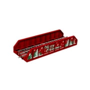 Lionel Merry Christmas, Holiday O Scale (10") FasTrack Girder Bridge Model Train Track