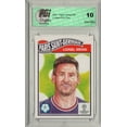 thumbnail image 1 of Lionel Messi 2021 Topps Living Set #400 Print Run 7180 PSG Trading Card PGI 10, 1 of 1