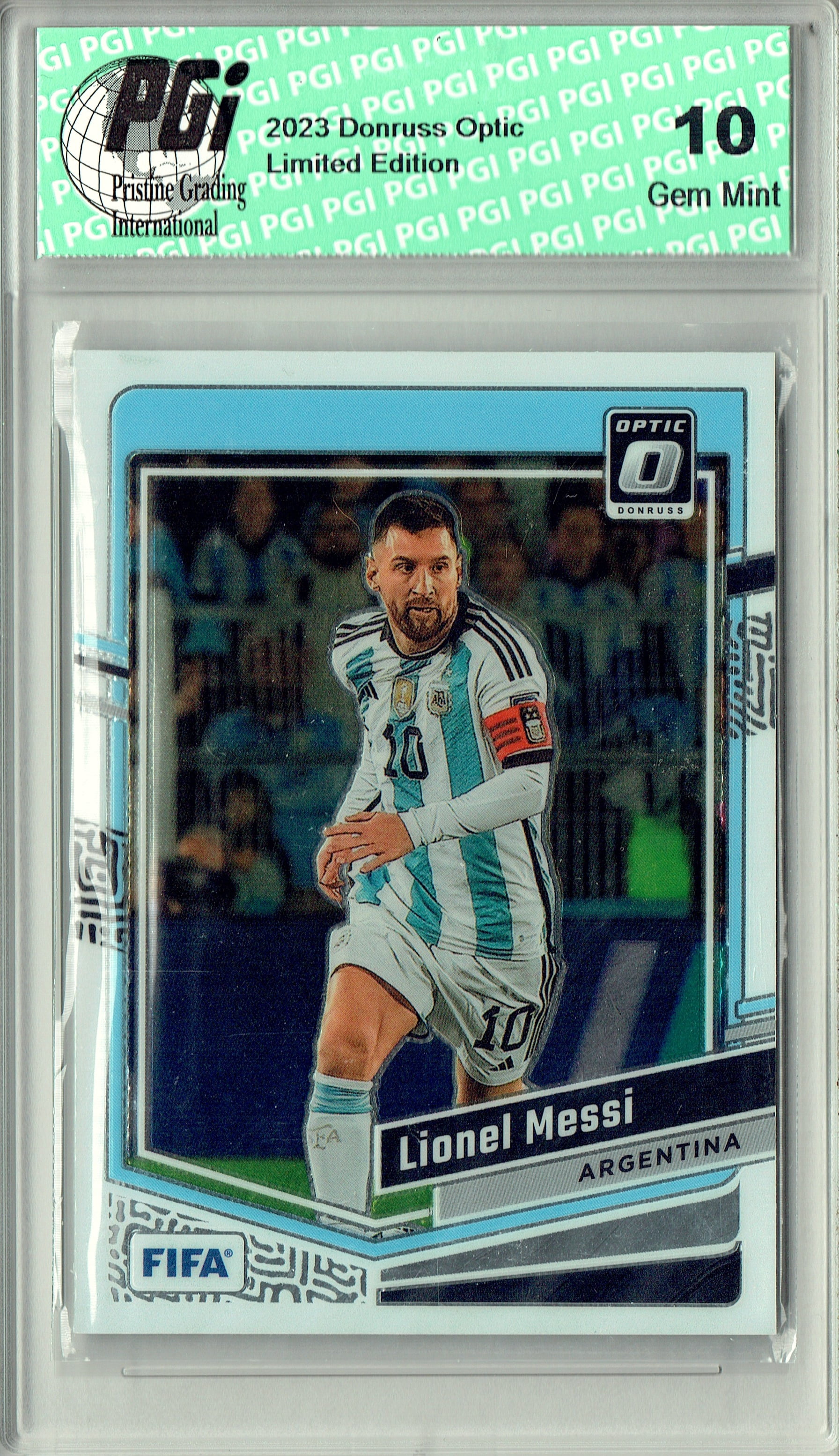 rare messi cards 2016 Panini Adrenalyn XL FIFA 365 EXCLUSIVE Lionel Limited Edition Card!Rare Awesome Special Great Looking Card Imported from Europe! Shipped in Ultra Pro Top Loader to Protect it ! PSA 9 MINT Lionel Messi