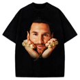 Lionel Messi 8 Ballon d'Or Gold Rings Greatest Of All Time GOAT TShirt