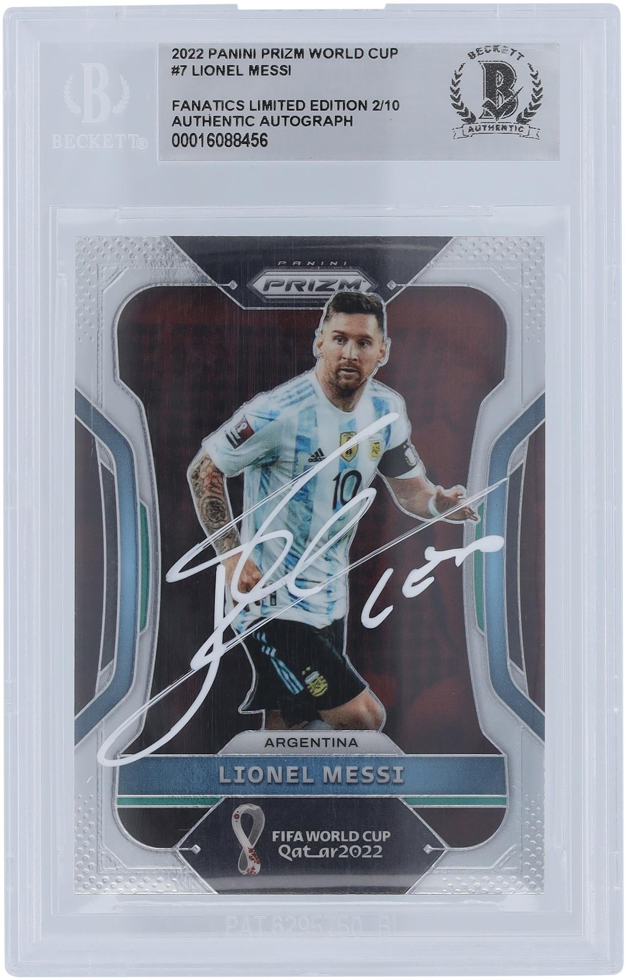 25 PSA10 LIONEL MESSI PANINI SELECT メッシ