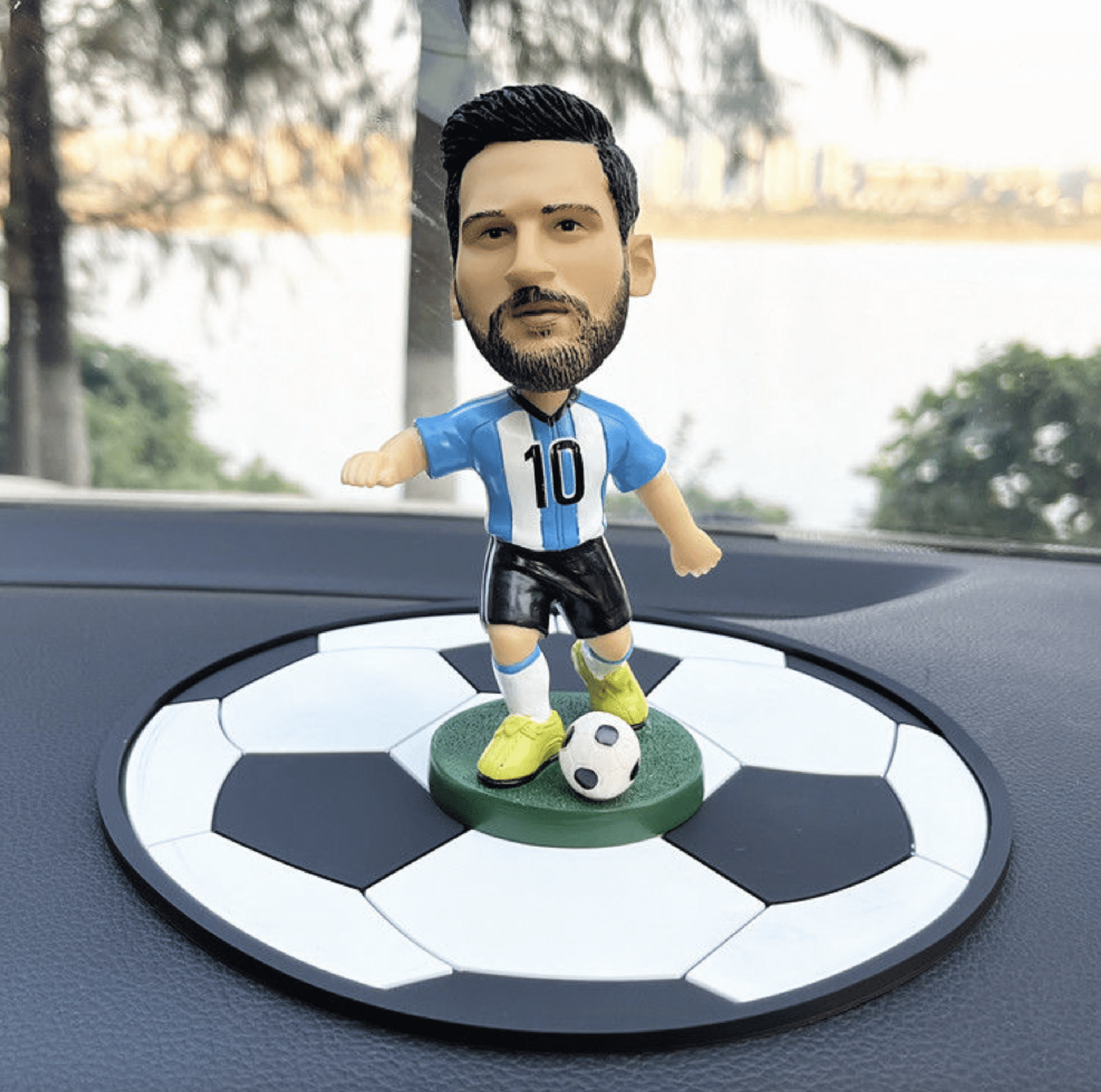 Football Star Lionel Messi Figurine - World Cup and Champions League ...