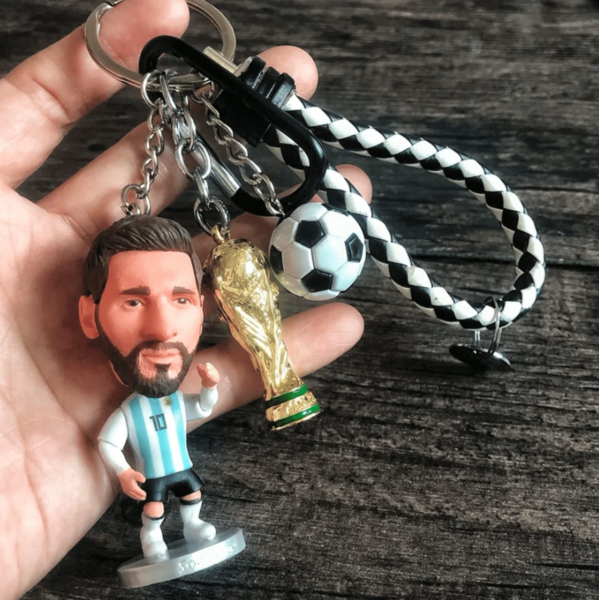 Lionel Messi Key Chain, Miami Messi Keychains, Lionel Messi Key Ring ...