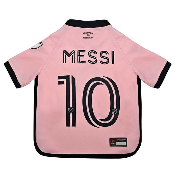 Lionel Messi Pink Inter Miami CF Pet Player Jersey