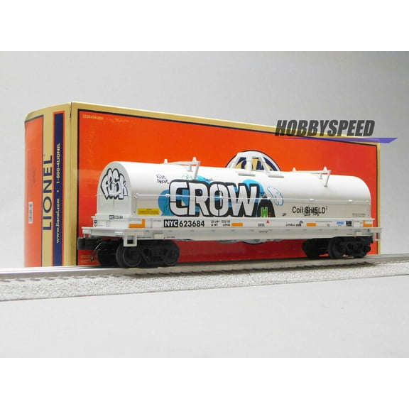 Lionel NYC Graffiti Coil CAR #623684 Gondola w/Coil Load O Gauge 2226530