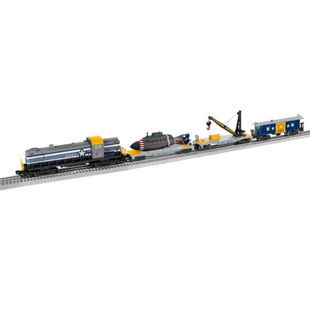 Lionel Navy LionChief Freight Electric O Gauge Train Set with Bluetooth 5.0 Remote for Ages 14 and Up