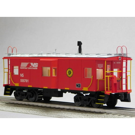 Lionel Norfolk Southern Bay Window Caboose #555761 2222090-2222095