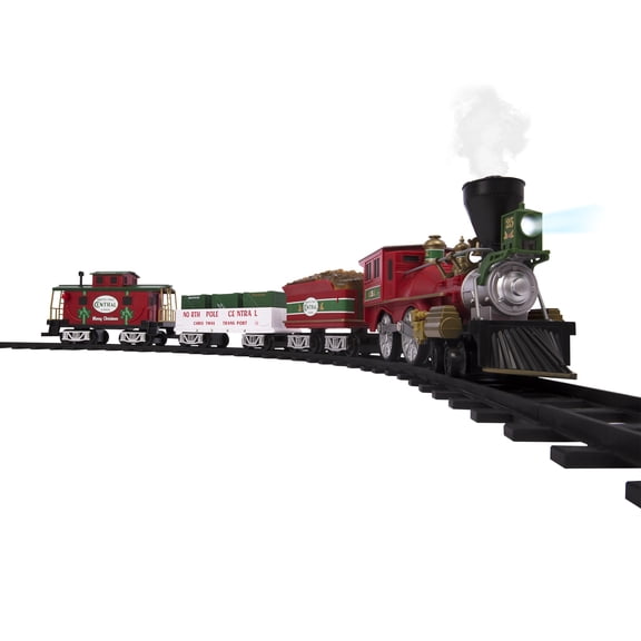 Lionel North Pole Central Ready to Play Model Train Set with Bluetooth