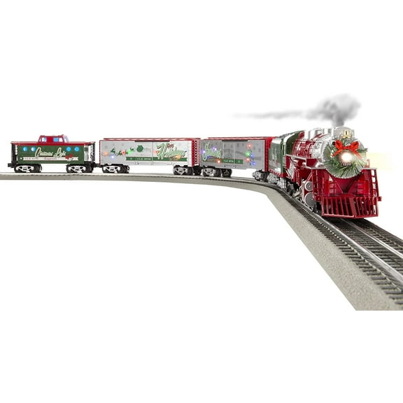 Lionel Christmas Light Express LionChief Bluetooth 5.0 Train Set for Ages 14+