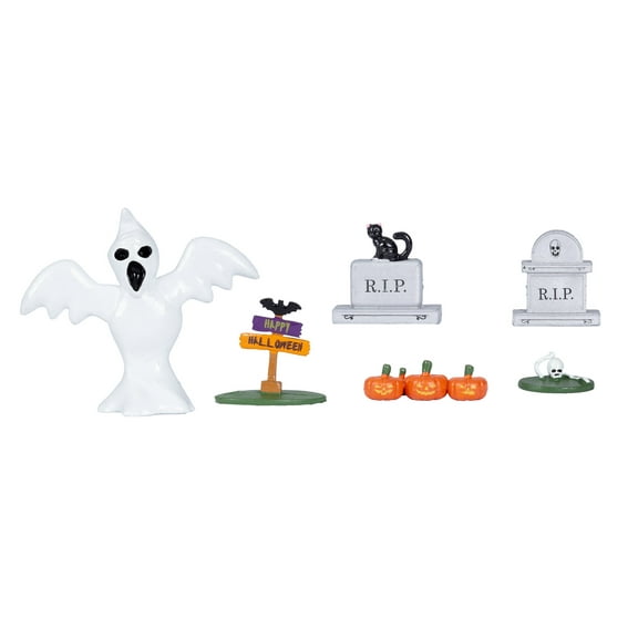 Lionel O Gauge Halloween Lawn Six Piece Figure Pack