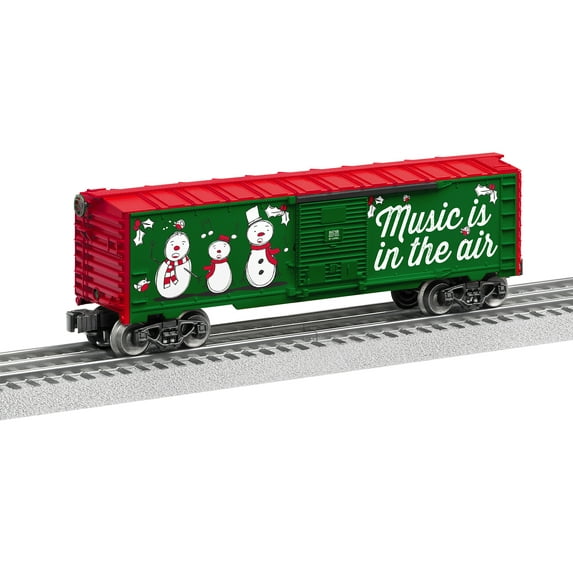 Lionel O Scale 2018 Christmas Model Train Music Boxcar Electric Powered Model Train Rolling Stock