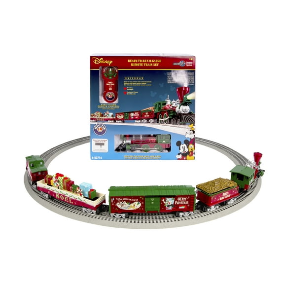 Lionel O Scale Disney Mickey Holiday to Remember with Remote and Bluetooth Capability Electric Powered Model Train Set