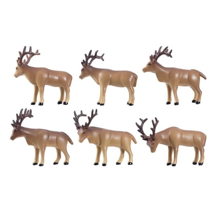 Lionel O Scale The Polar Express Six Piece Caribou Animal Pack Accessory