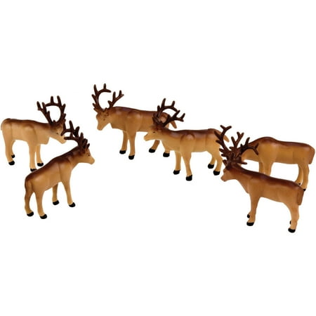 Lionel O Scale The Polar Express Six Piece Caribou Animal Pack Accessory