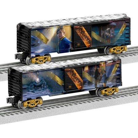 Lionel O Scale The Polar Express Story Boxcar (2 Pack) Model Train Rolling Stock