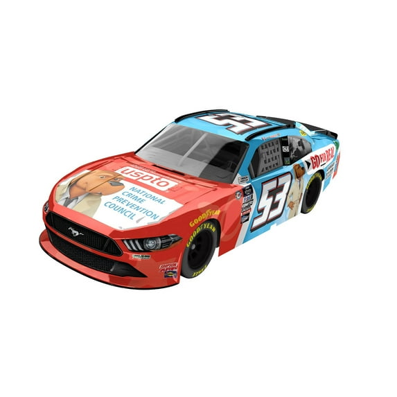 Lionel Racing NASCAR Authentics Joey Gase 2023 National Crime Prevention Council No. 53 1:64 Scale HT Die-cast Car