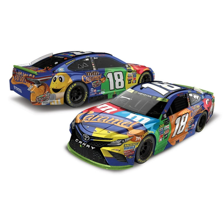ミニカー Lionel Racing 2016 Race Winner #18 M&M's Lionel Racing Kyle Busch 18 M&MS Caramel Toyota Camry 1:24 Die