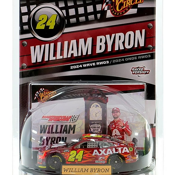 Lionel Racing NASCAR Authentics William Byron No.24 Axalta Martinsville Speedway Win with Trinket 1:64 Scale HT Die-cast Car