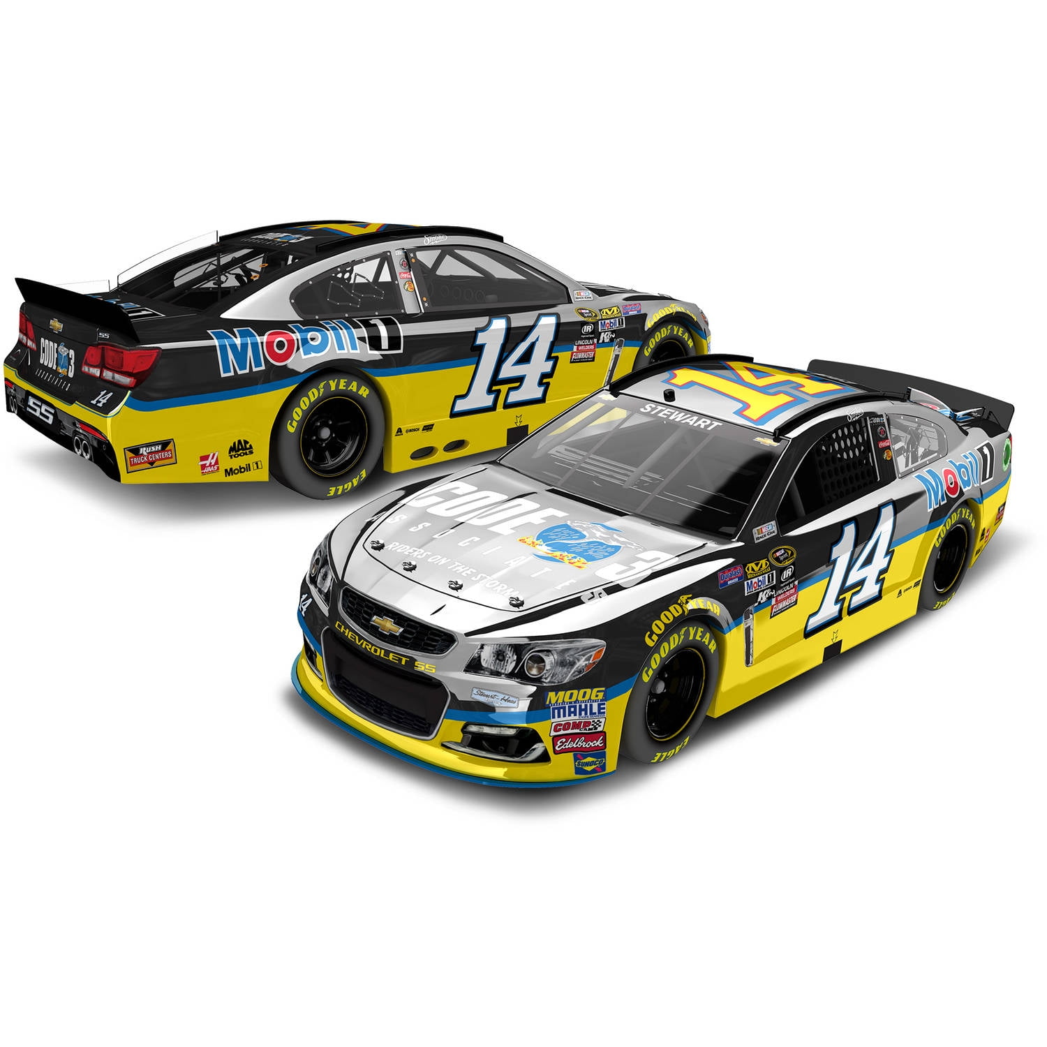 Free Shipping! ONLINE Tony Stewart #14 Code 3 2016 Chevrolet SS