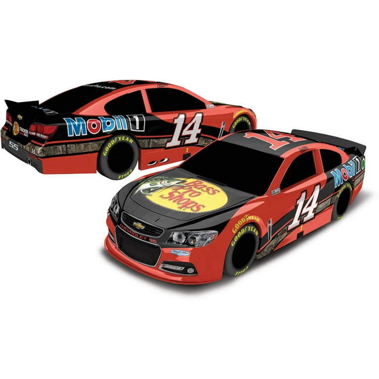 Tony Stewart #14 Bass Pro Shops 2014 NAScAR Plastic Toy car (1:18 Scale)