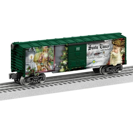 Lionel Ready to Play Smithsonian Old St. Nick Christmas Boxcar Model Train Rolling Stock