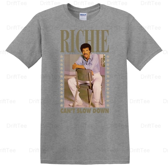 Lionel Richie Can't Slow Down Pop R&B Soul All Night Long Hello Music T-Shirt Unisex, up to 5XL