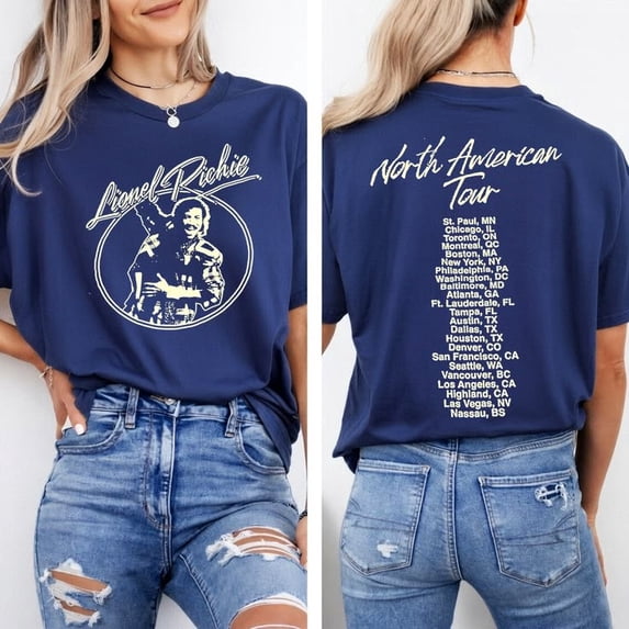 Lionel Richie T-shirt Sizes S-5XL