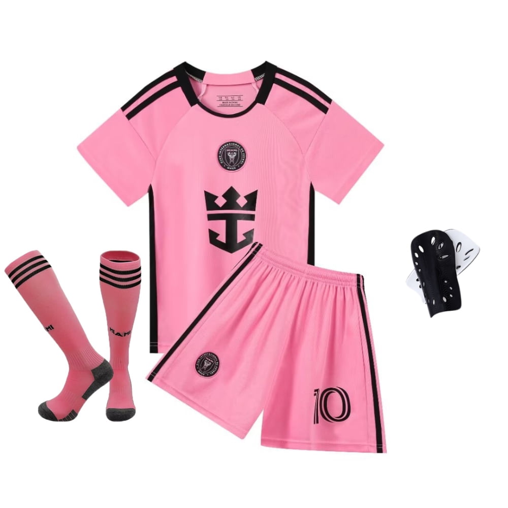 Lionel Soccer Jersey Boys,Boys' Soccer Jersey 10# Soccer Jersey for
