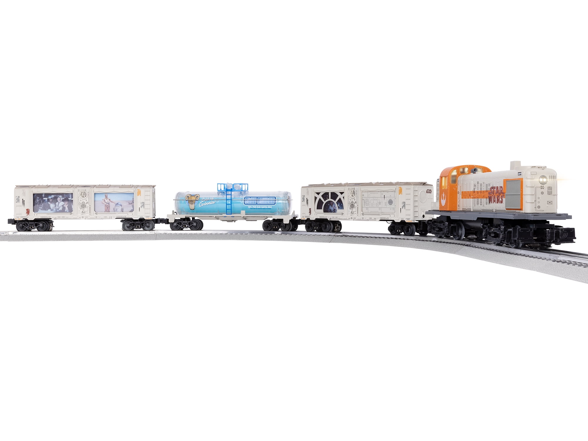 Lionel Star Wars Rebel LionChief Freight O Gauge Train Set with Bluetooth 5.0 and Remote for Ages 14+