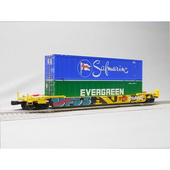 Lionel TTX Husky Stack #56363 with Graffiti O Gauge